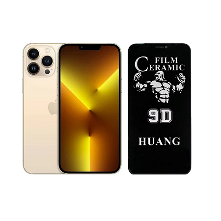 Película Cerâmica Privacidade Para iPhone 13 Pro Max