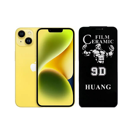 Película Cerâmica Privacidade Para iPhone 14