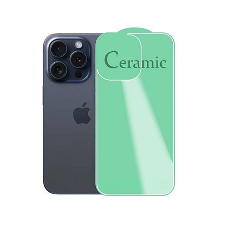 Película Cerâmica Traseira Para iPhone 16 Pro Max