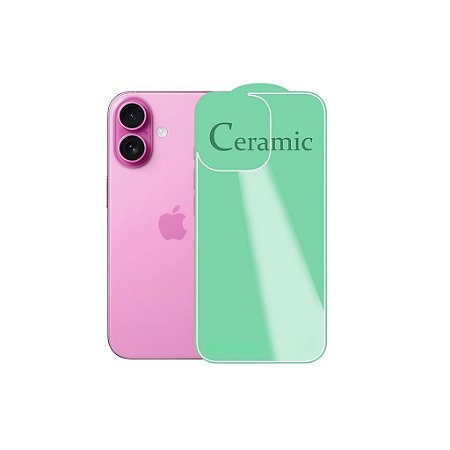 Película Cerâmica Traseira Para iPhone 16