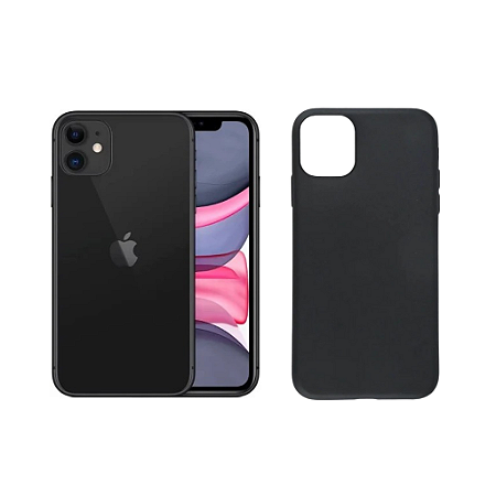 Capa Case Para iPhone 11 Preta