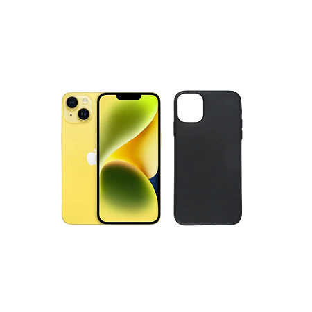 Capa Case Para iPhone 14 Preta