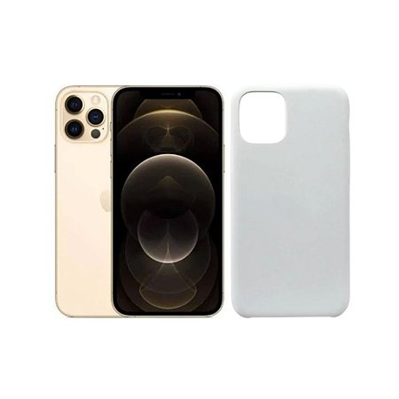 Capa Case Para iPhone 12 Pro Branca