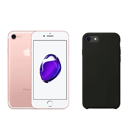 Capa Case Para iPhone 7 Preto
