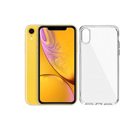 Capa Space Transparente Para iPhone XR