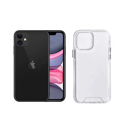 Capa Space Transparente Para iPhone 11