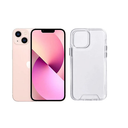 Capa Space Transparente Para iPhone 13