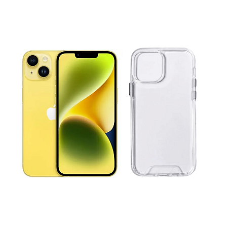 Capa Space Transparente Para iPhone 14