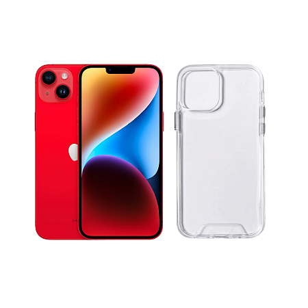 Capa Space Transparente Para iPhone 14 Plus