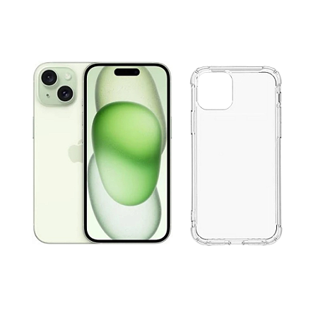 Capa Capinha Tpu Anti-Impacto Para iPhone 15