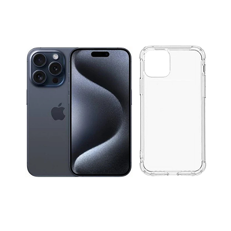 Capa Capinha Tpu Anti-Impacto Para iPhone 15 Pro Max