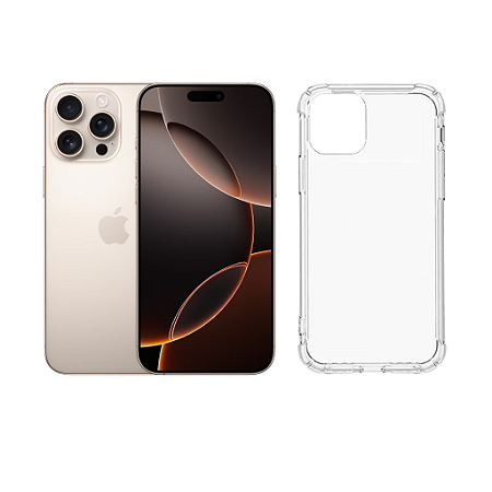 Capa Capinha Tpu Anti-Impacto Para iPhone 16 Pro