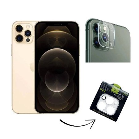 Película de Proteção Para Câmera do iPhone 11 Pro Max