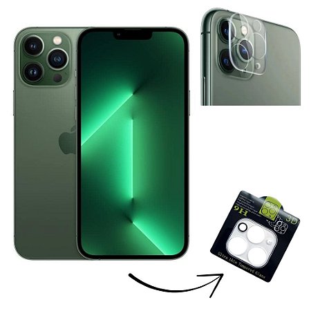 Película de Proteção Para Câmera do iPhone 13 Pro Max