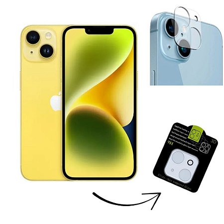 Película de Proteção Para Câmera do iPhone 14