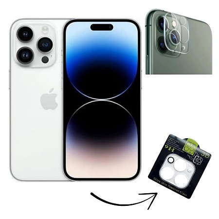 Película de Proteção Para Câmera do iPhone 14 Pro Max