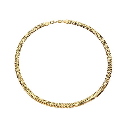 Colar Dourado Lacraia