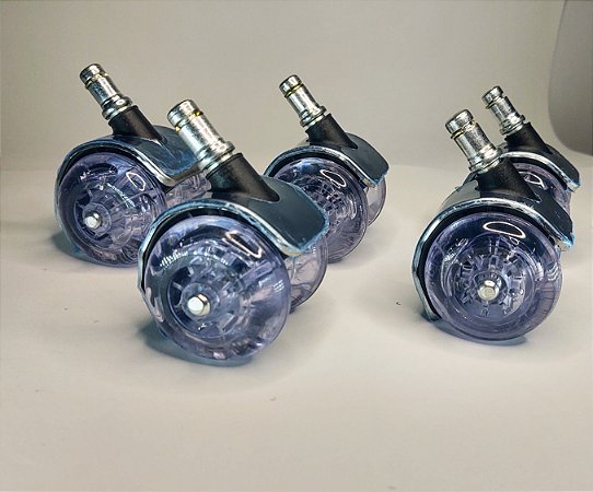 Rodizio para mocho gel croma ( kit com 5 unidades )