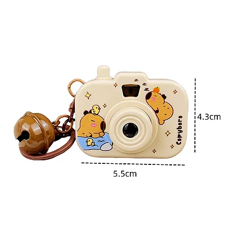 Chaveiro Câmera e Projetor Capivara