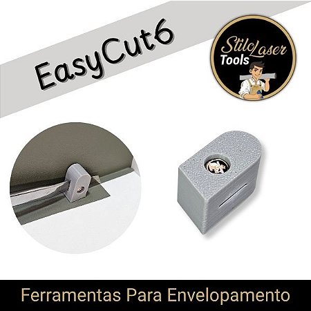 EasyCut 6 - Guia de Corte 6mm Para Envelopamento Decorativo
