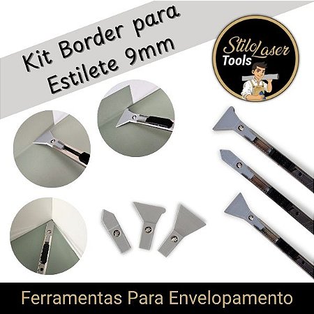 Kit Border Para Estile Lâmina 9mm - Envelopamento Decorativo