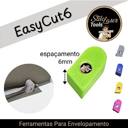 EasyCut 6 - Guia de Corte De Adesivo 6mm Para Envelopamento