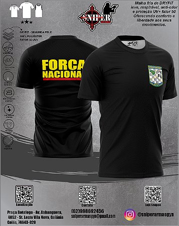 Camiseta Sniper BRASIL Força Nacional