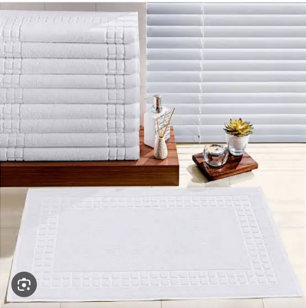 Toalha Piso Domus Absorvente/branco