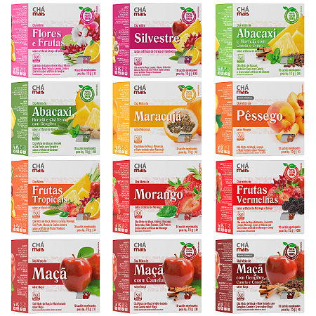 kit Chá de frutas