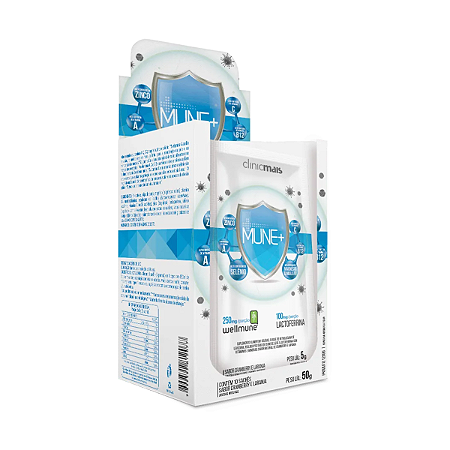 Imuno+ Lactoferrina e Betaglucana 10 Sachês 5g