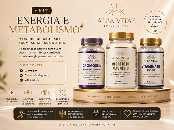 Kit Energia E Metabolismo