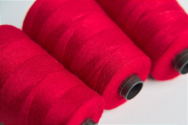 Fio 8/3 200g Colorido (Caixa 10 cones) - Vermelho Escuro