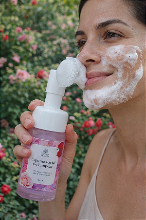 Espuma Facial Suave com D-Pantenol e Óleo Essencial de Melaleuca