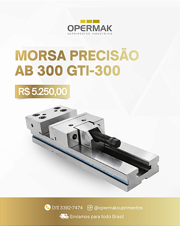 Morsa de Precisão AB 300 GTI-300