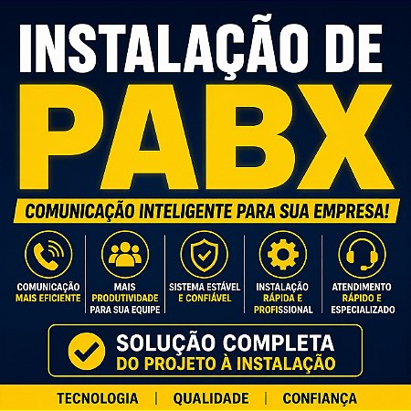 Instalação de PABX em São Paulo (11) 2011-4286
