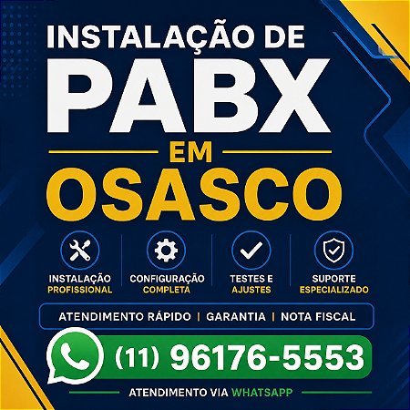 Instalação de PABX em Osasco