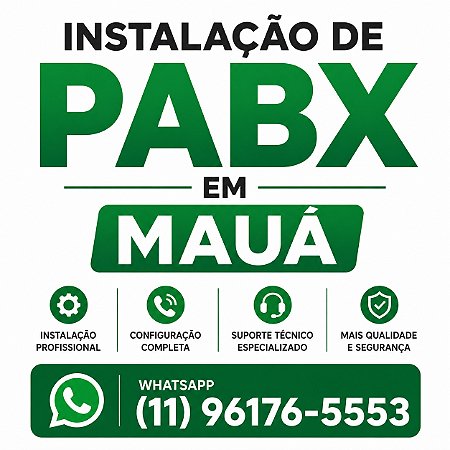 Instalação de PABX em Mauá