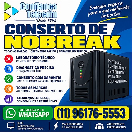 Conserto de Nobreak em São Paulo