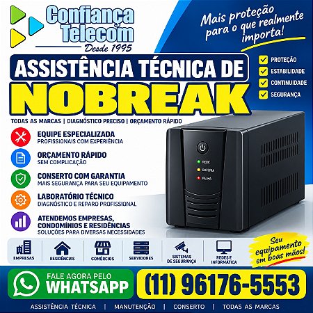 Assistência Técnica de Nobreak em São Paulo