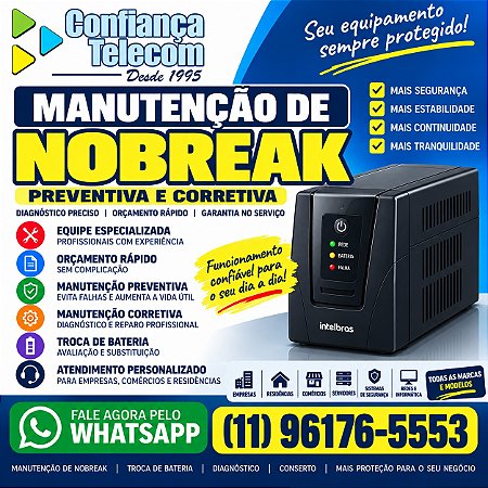 Manutenção de Nobreak em São Paulo