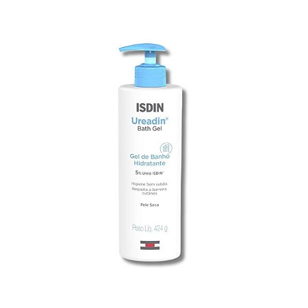 ISDIN Ureadin Bath Gel 424g – Gel de Banho Hidratante para Pele Seca