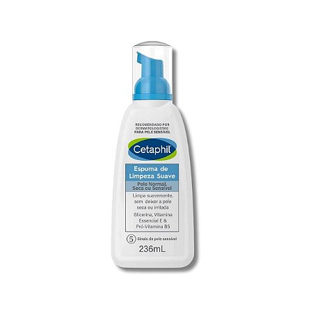 Cetaphil Espuma de Limpeza Suave 236ml