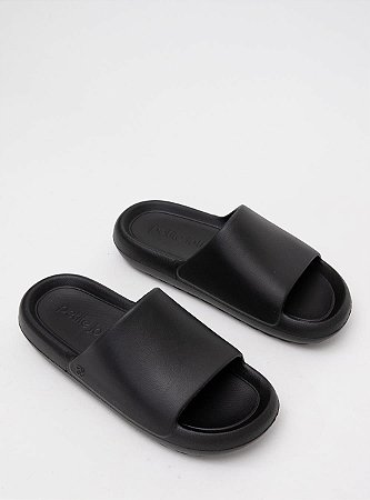 Chinelo Slide Petite Jolie Hug Preto PJ7639