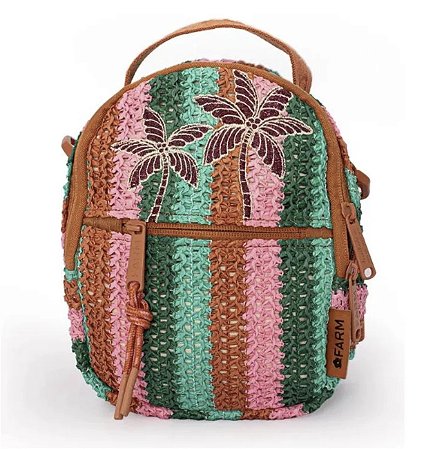 Mochila Farm Borogodó Artesanal Honolulu Carioca