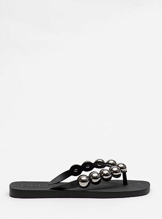 Chinelo Petite Jolie Refresh Bold Preto PJ7631