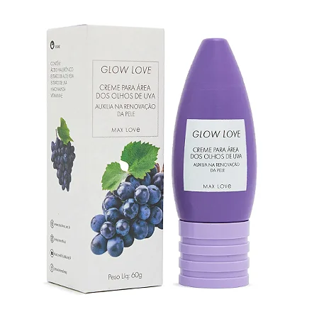 Creme Para Área dos Olhos de Uva - Max Love