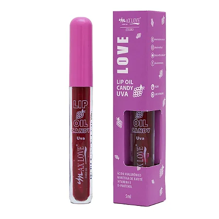 Lip Oil Candy Uva - Max Love