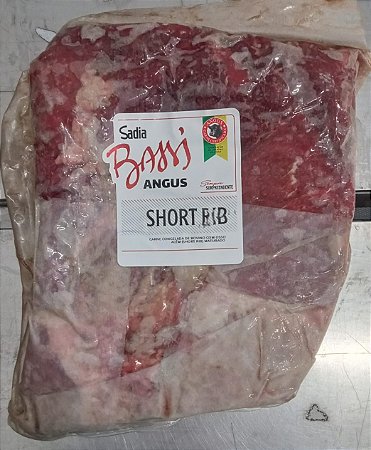 Short Rib inteiro Bassi (586) caixa com 15kg