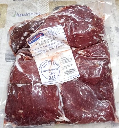 Coração da Paleta -Bife 110gr-Multmeat (1798) caixa com 11kg