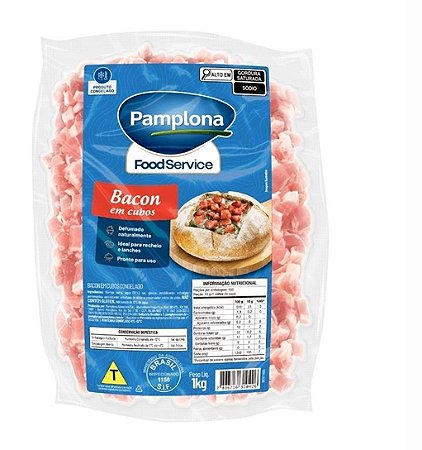 Bacon Cubos Pamplona 1kg